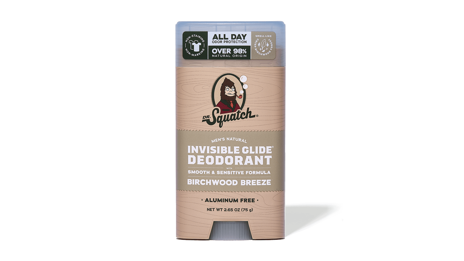 Birchwood Breeze Invisible Glide Deodorant - Premium Carry