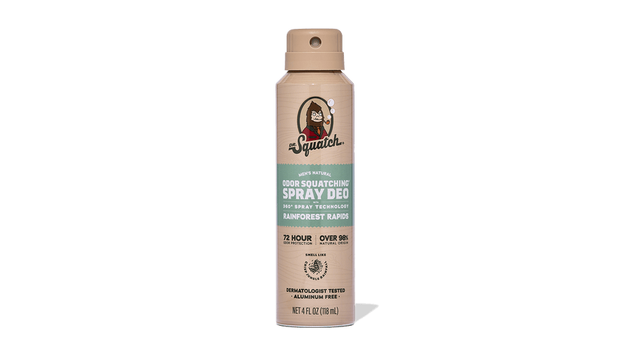 Rainforest Rapids Spray Deodorant - Bright Outdoor Guard
