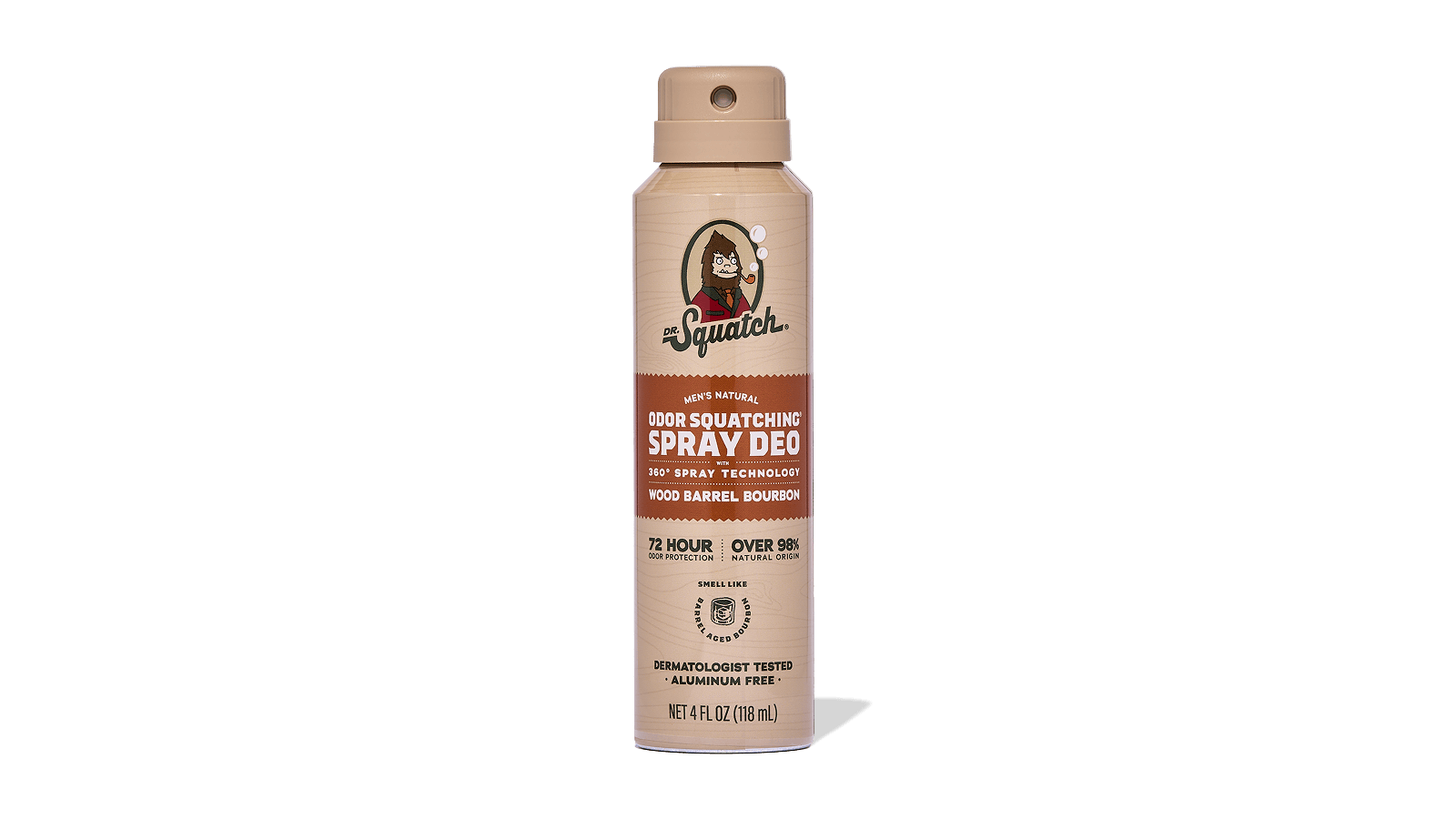 Wood Barrel Bourbon Spray Deodorant - Fresh Glide