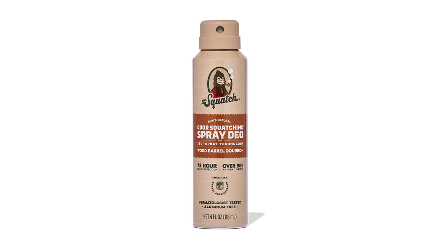Wood Barrel Bourbon Spray Deodorant - Fresh Glide