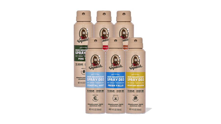 Spray Deodorant 6-Pack - Active Guard