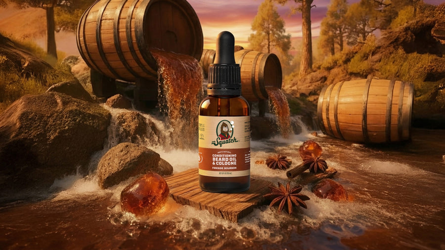 Conditioning Beard Oil & Cologne Fireside Bourbon - Bright Blend