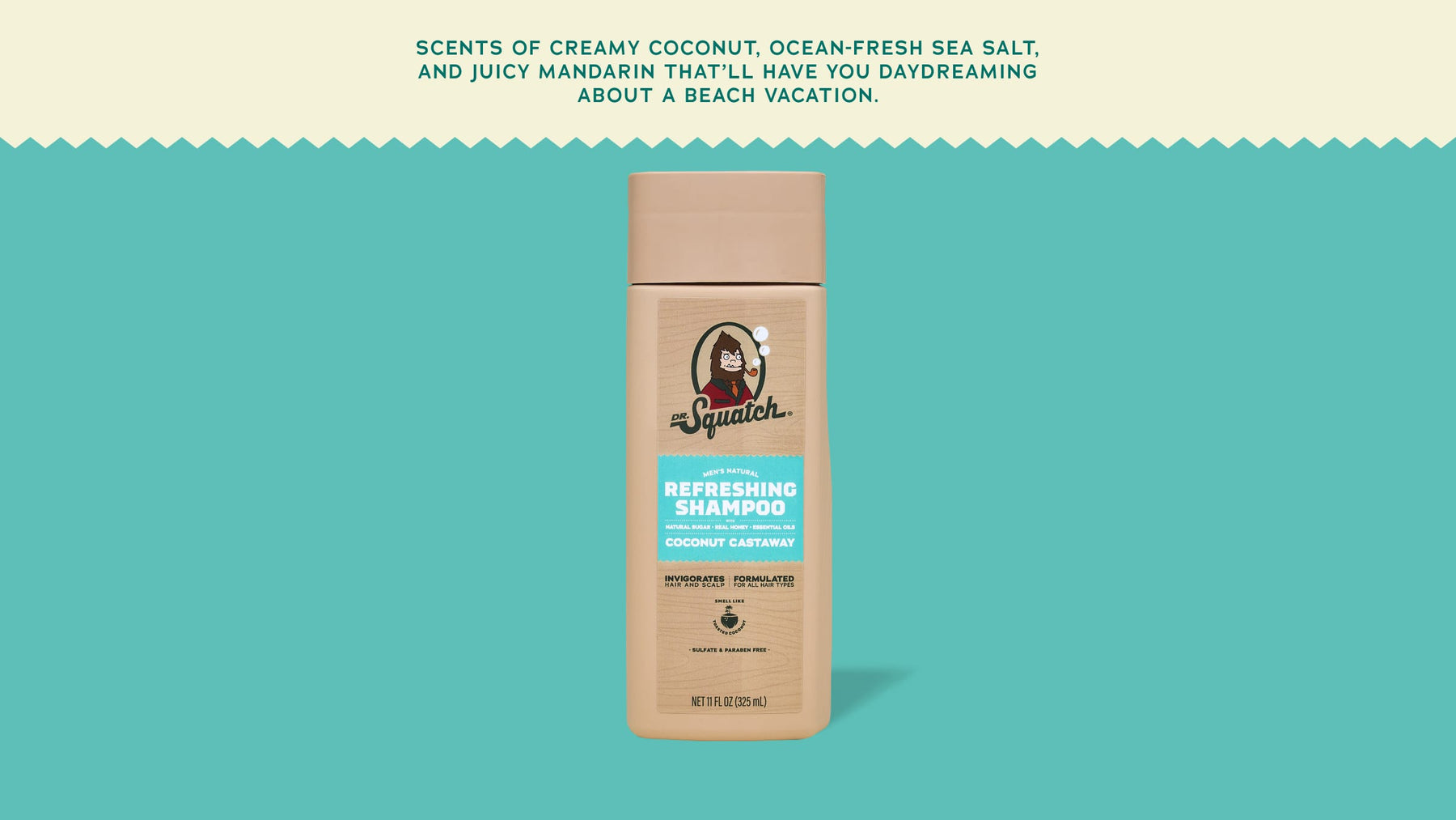 Coconut Castaway Shampoo - Daily Start