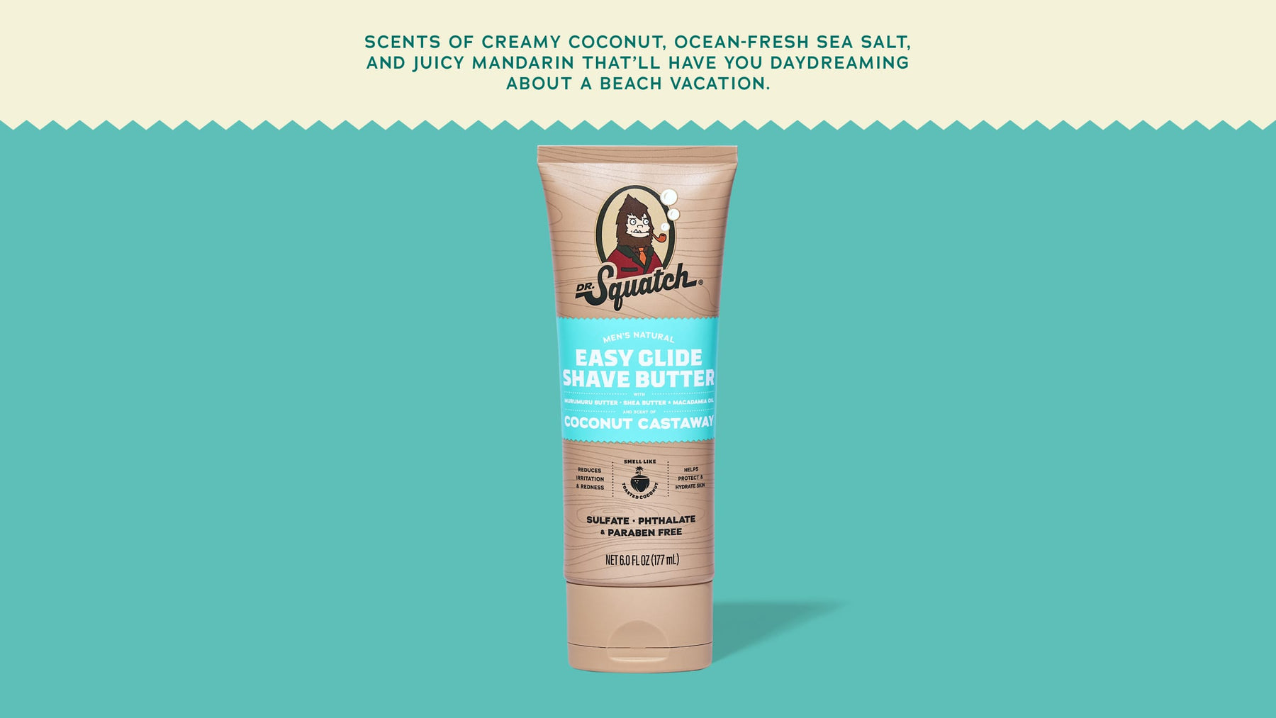 Easy Glide Shave Butter Coconut Castaway - Essential Active Carry