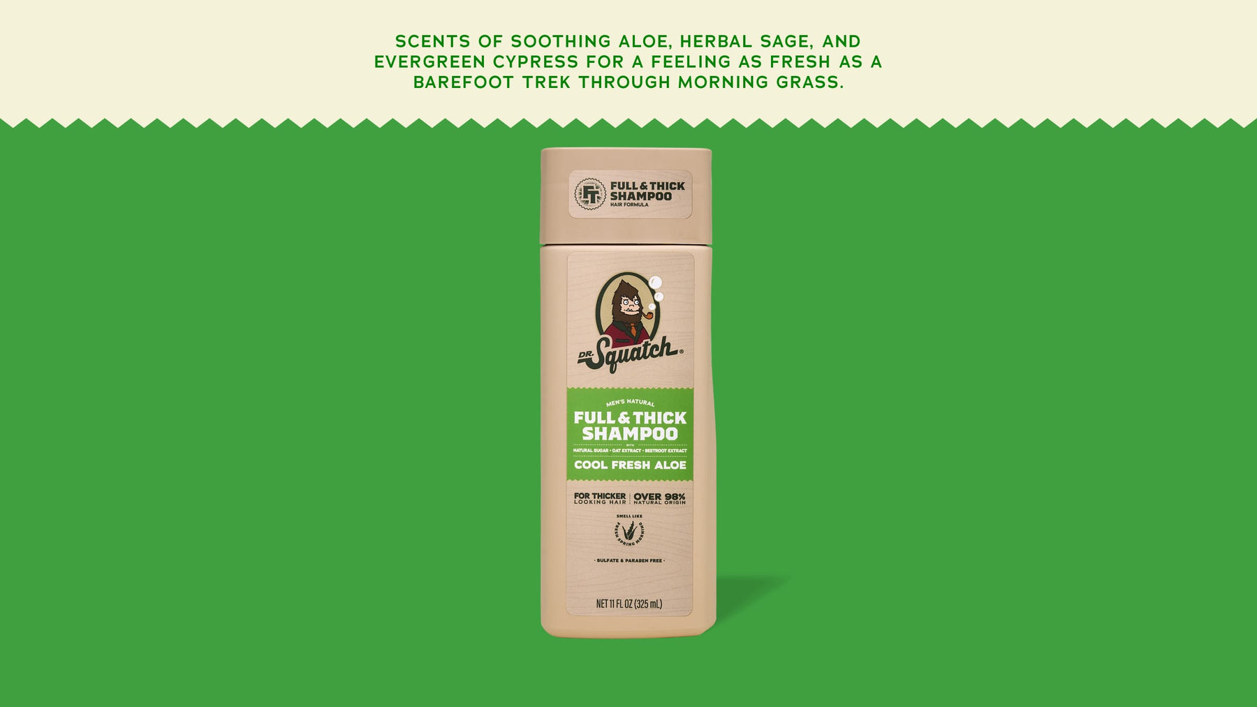 Cool Fresh Aloe Full & Thick Shampoo - Full Active Finish