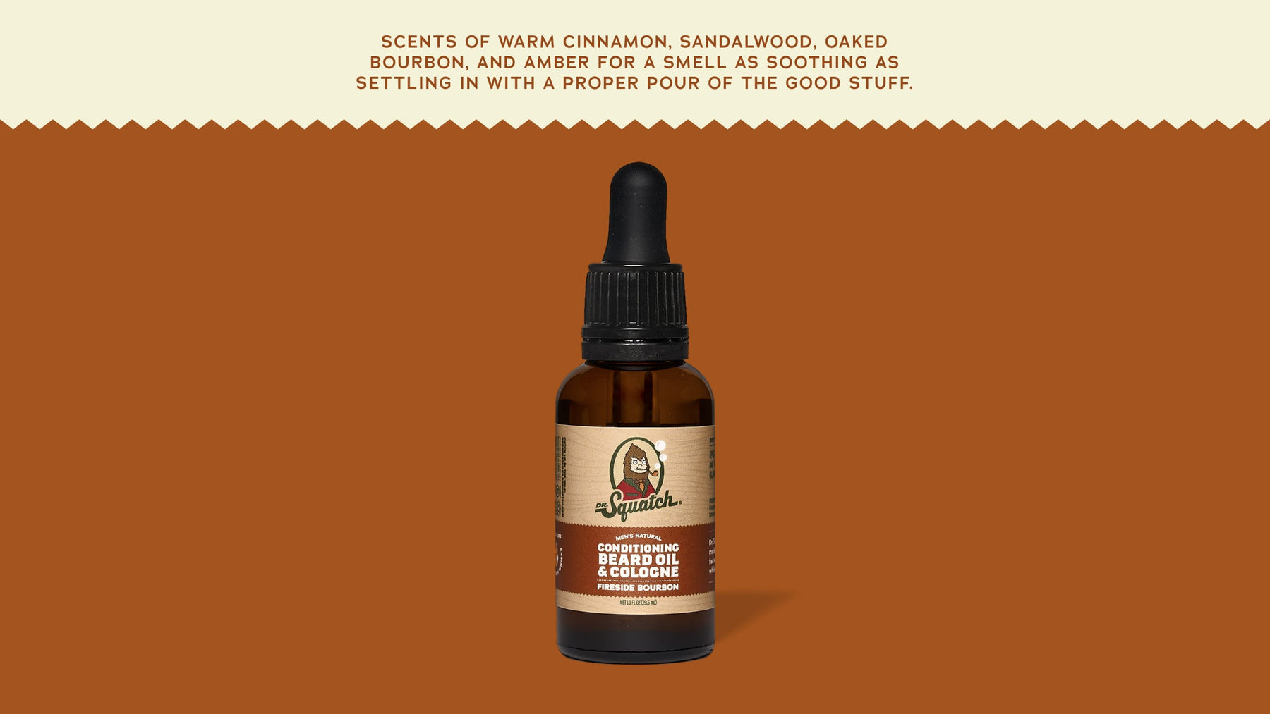 Conditioning Beard Oil & Cologne Fireside Bourbon - Bright Blend