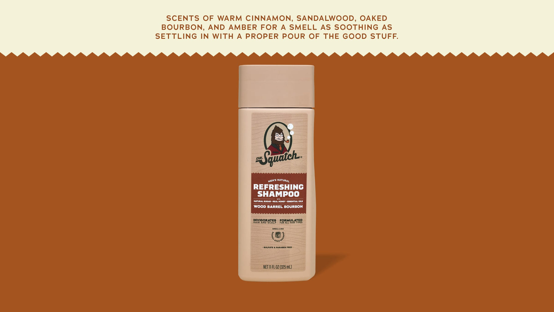 Wood Barrel Bourbon Shampoo - Morning Wash
