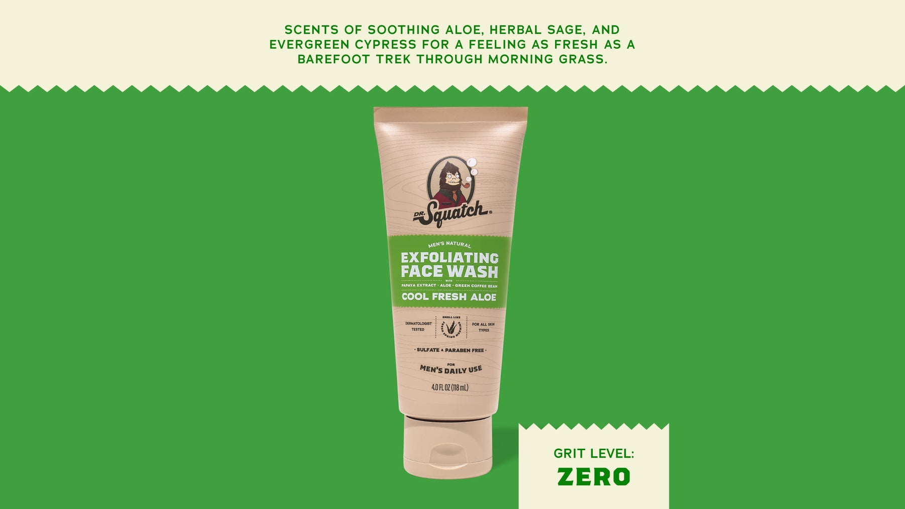 Cool Fresh Aloe Exfoliating Face Wash - Fresh Evening Style