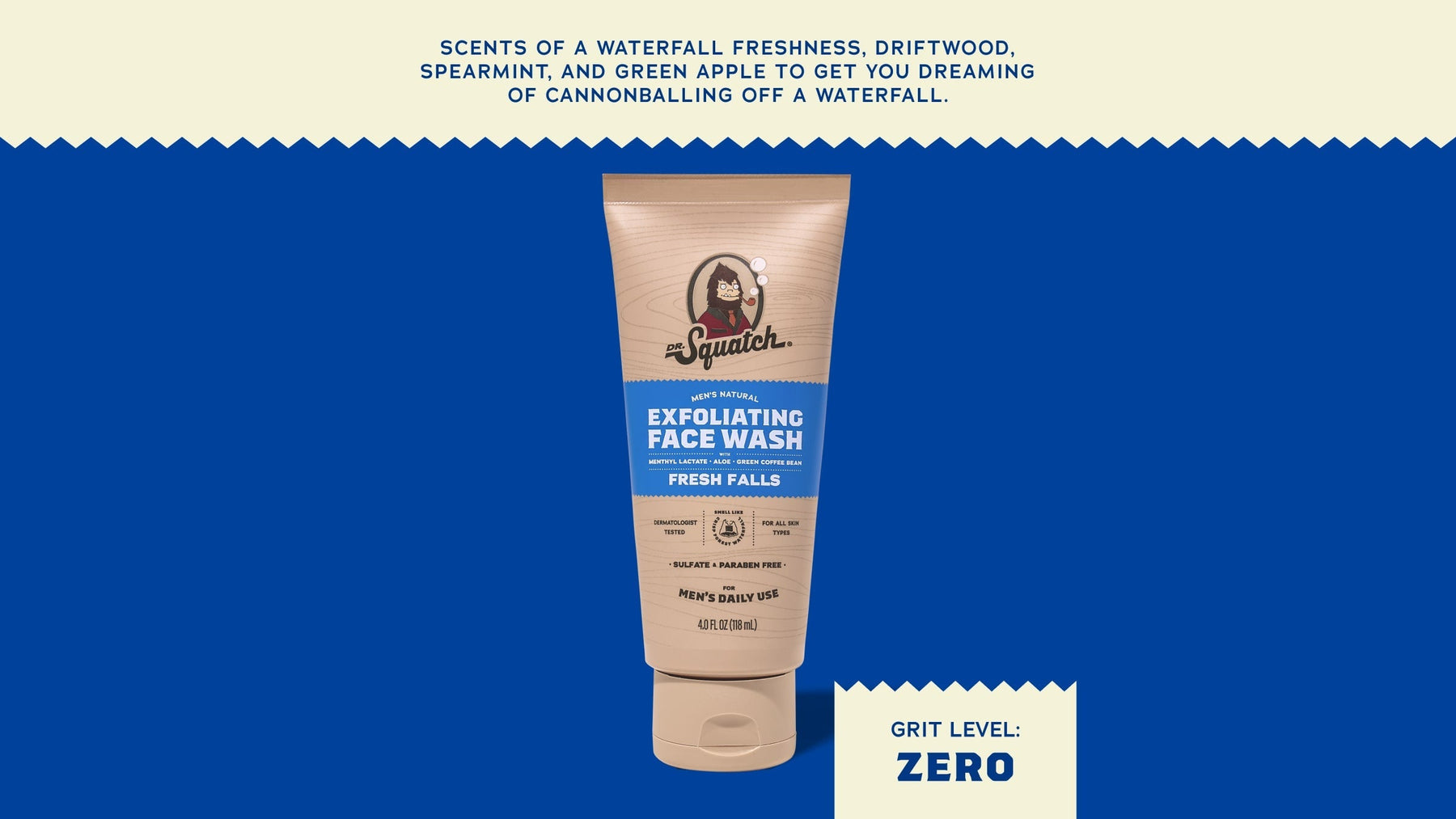 Fresh Falls Exfoliating Face Wash - Daily Bar