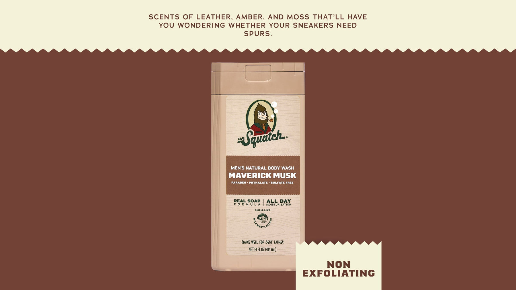 14 oz Maverick Musk Body Wash - Essential Start