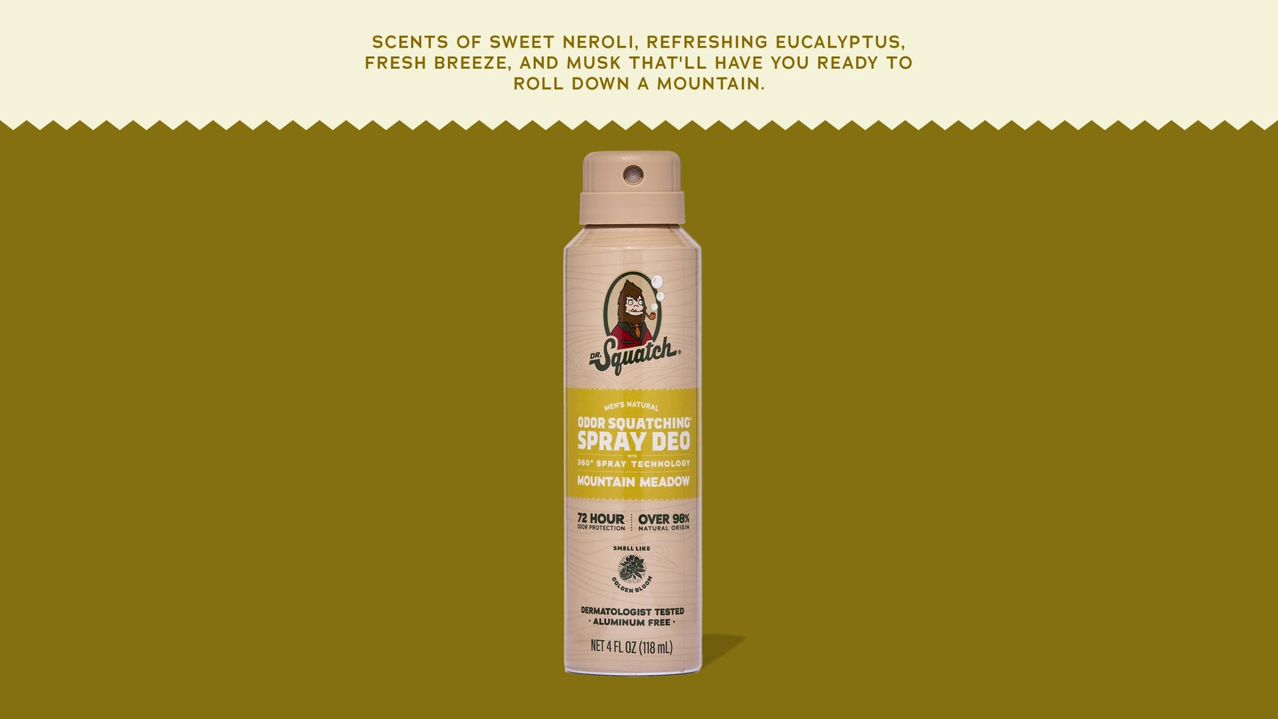 Mountain Meadow Spray Deodorant - Easy Active Guard