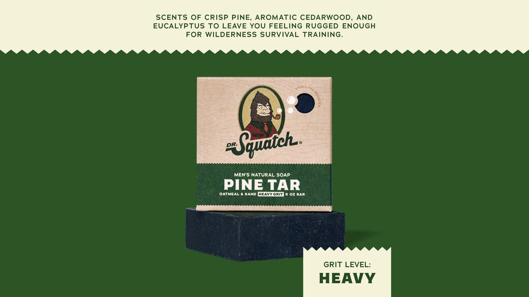 Pine Tar - Premium Shower Bar