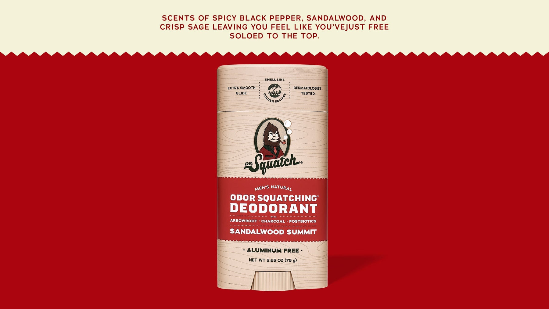 Sandalwood Summit Deodorant - Travel Daily Routine