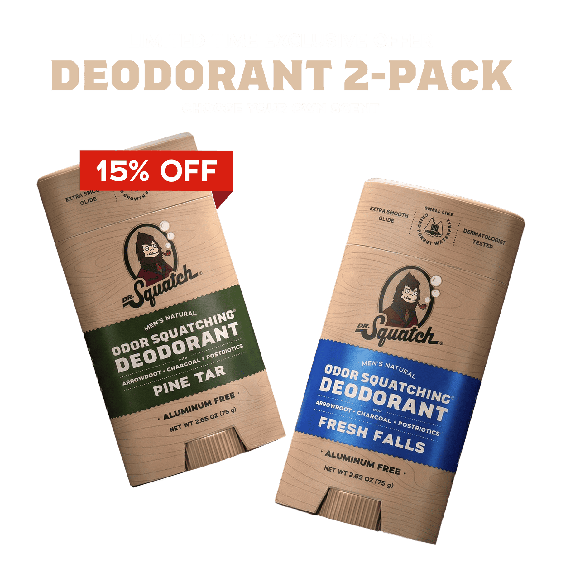 Exclusive: Deodorant 2-Pack Offer - Bright Gift Pick