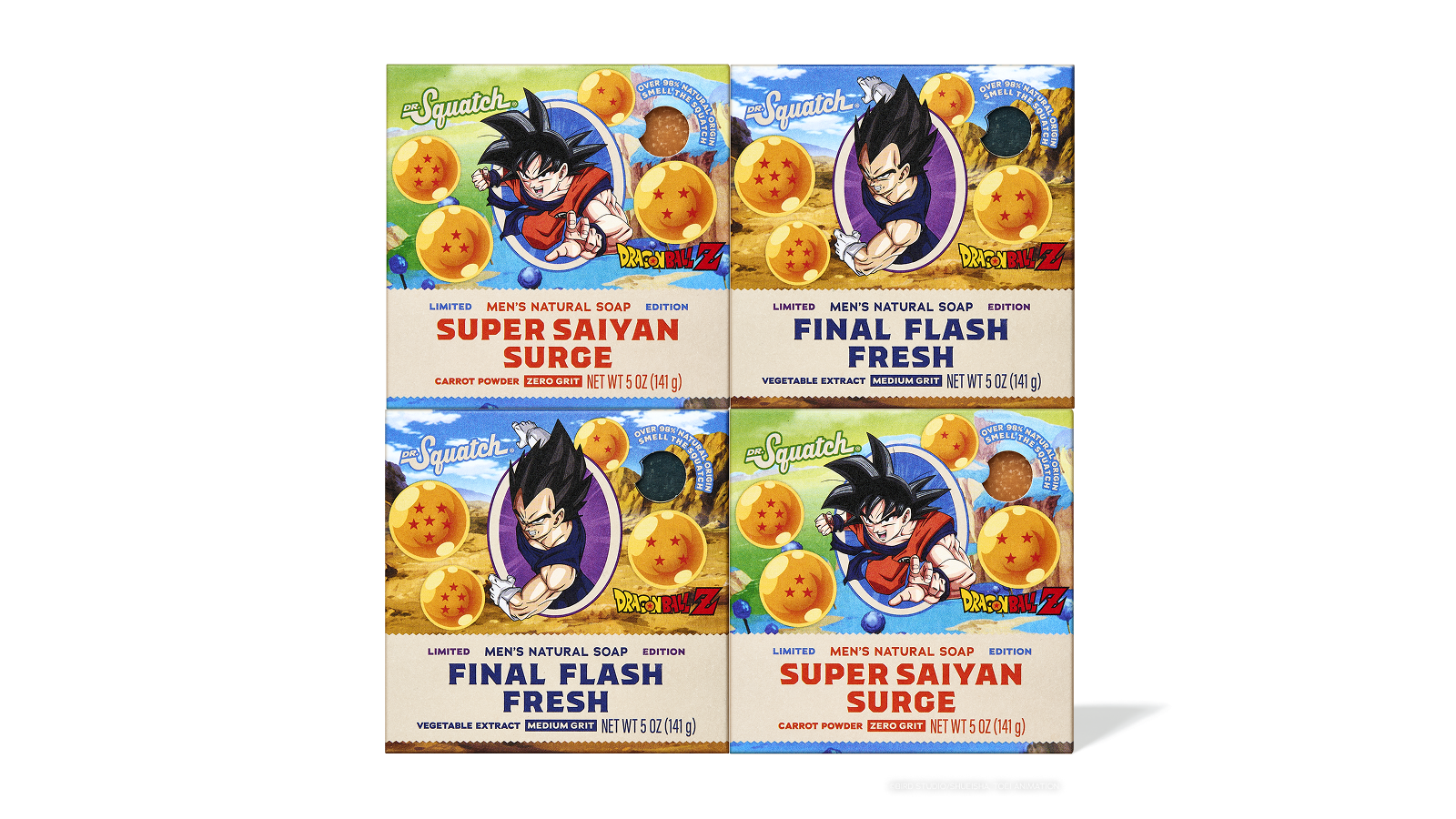 Dragon Ball Z 4-Pack - Modern Outdoor Pick
