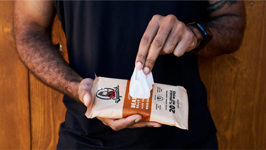 Wood Barrel Bourbon Wipes - Easy Carry
