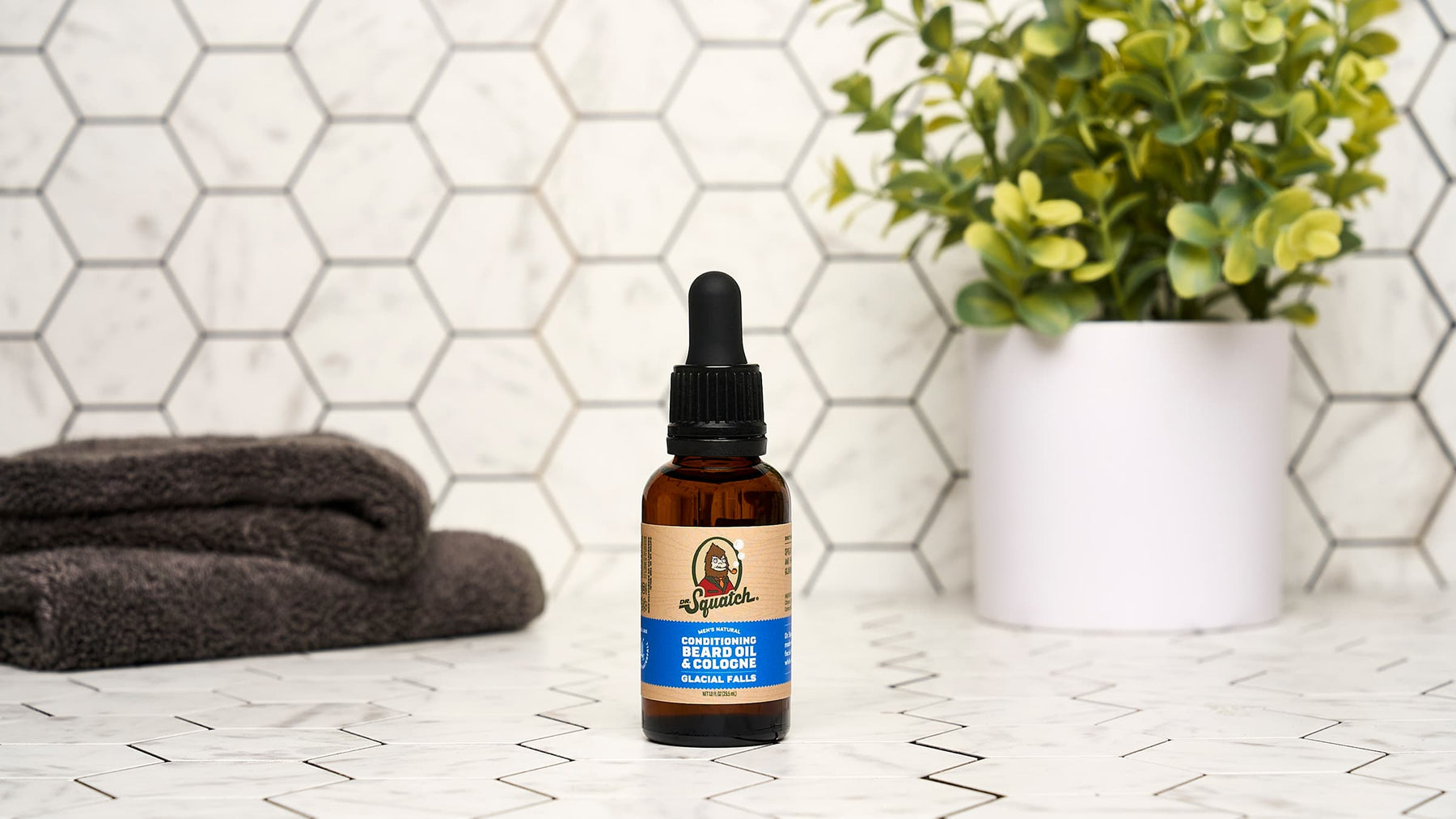Conditioning Beard Oil & Cologne Glacial Falls - Clean Outdoor Finish