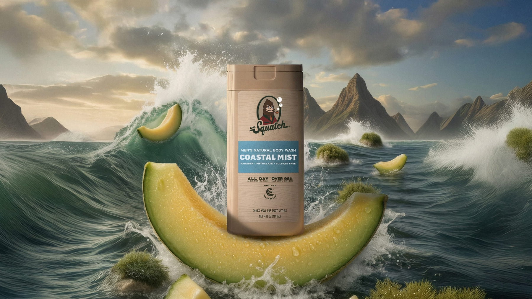 14 oz Coastal Mist Body Wash - Daily Routine