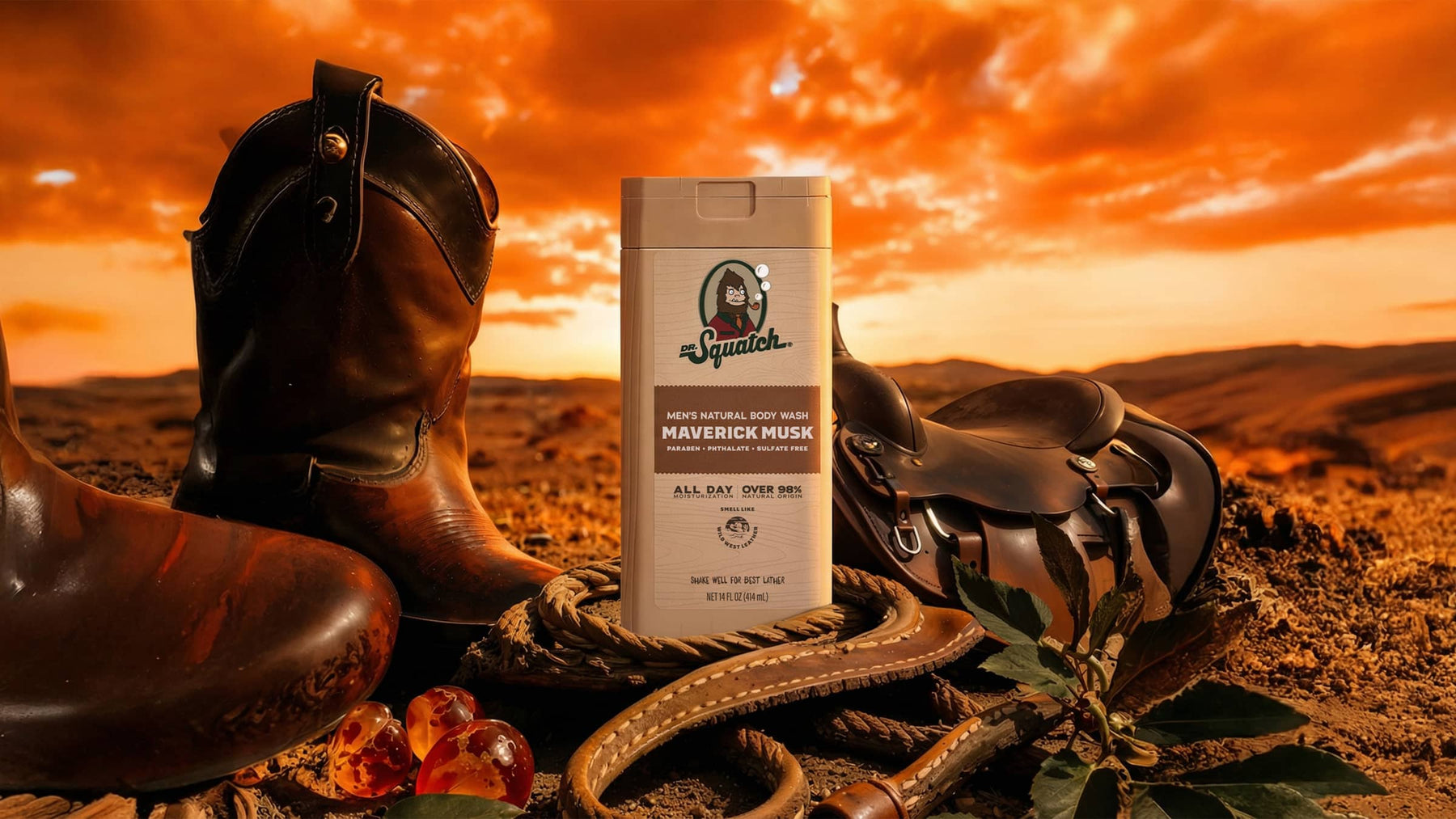 14 oz Maverick Musk Body Wash - Essential Start