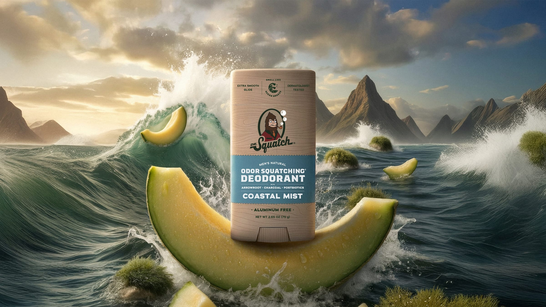 Coastal Mist Deodorant - Active Travel Carry