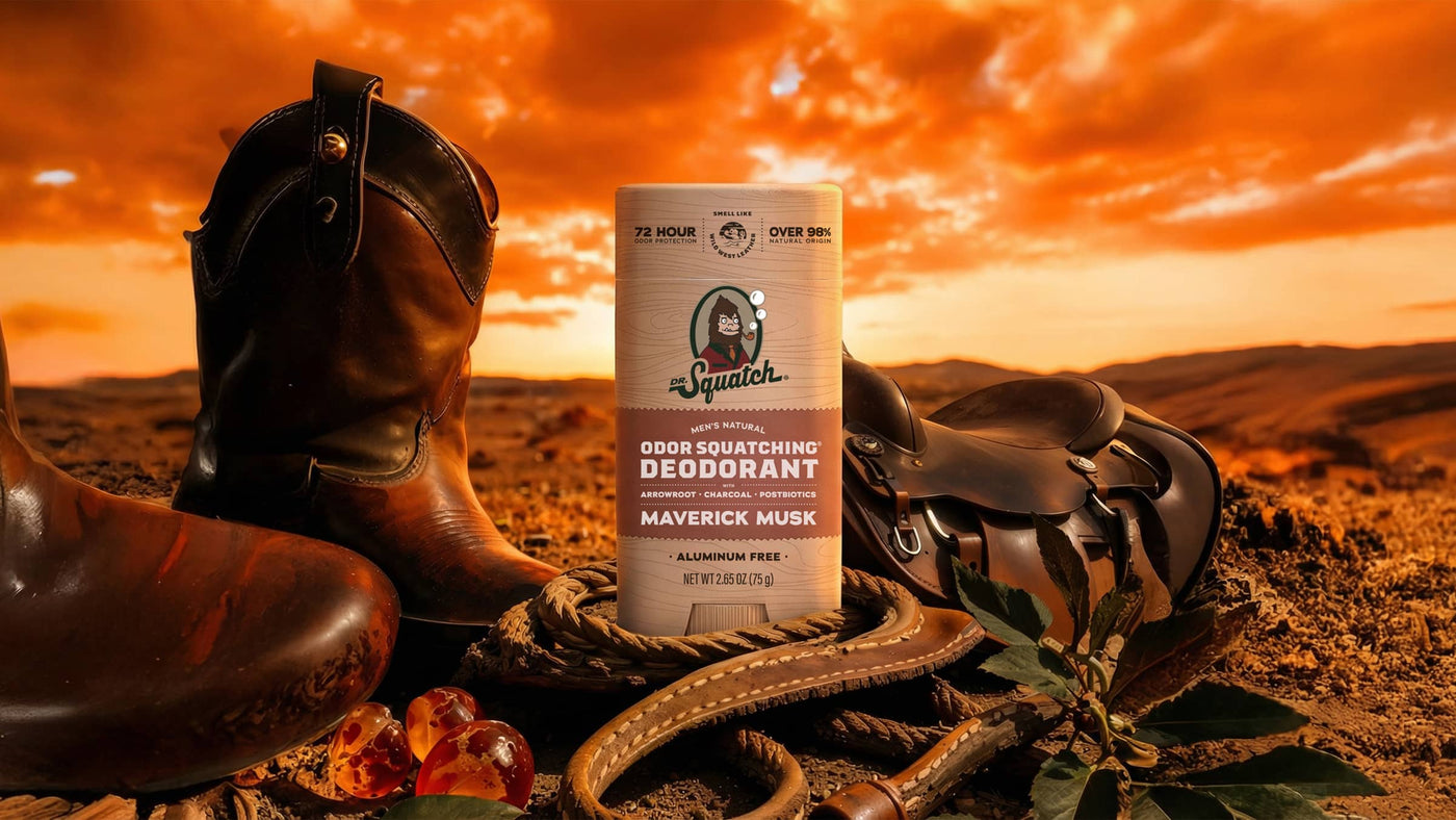 Maverick Musk Deodorant - Bright Travel Routine
