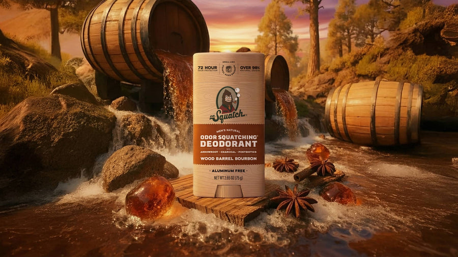 Wood Barrel Bourbon Deodorant - Barrel Choice