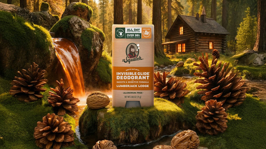 Lumberjack Lodge Invisible Glide Deodorant - Outdoor Clean Fresh