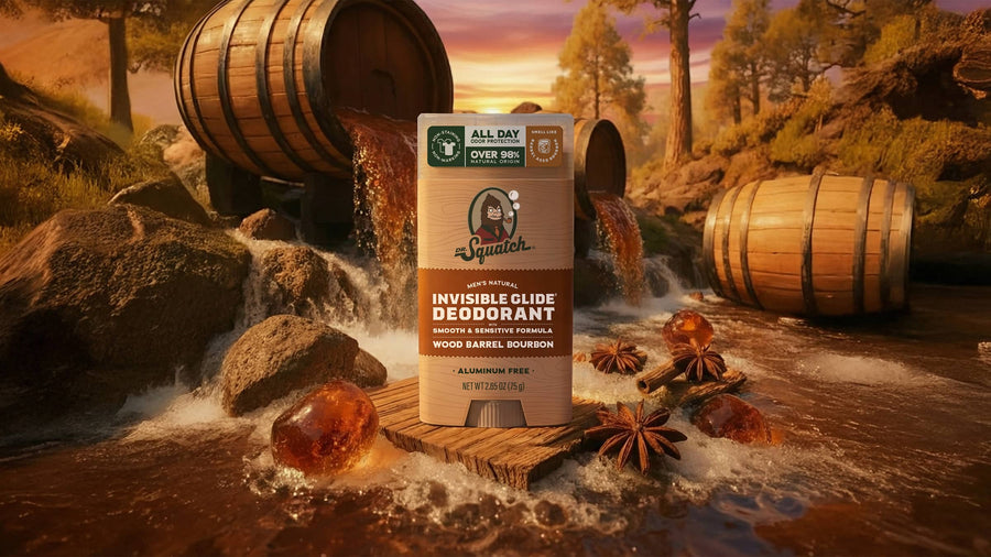 Wood Barrel Bourbon Invisible Glide Deodorant - Oak Ready
