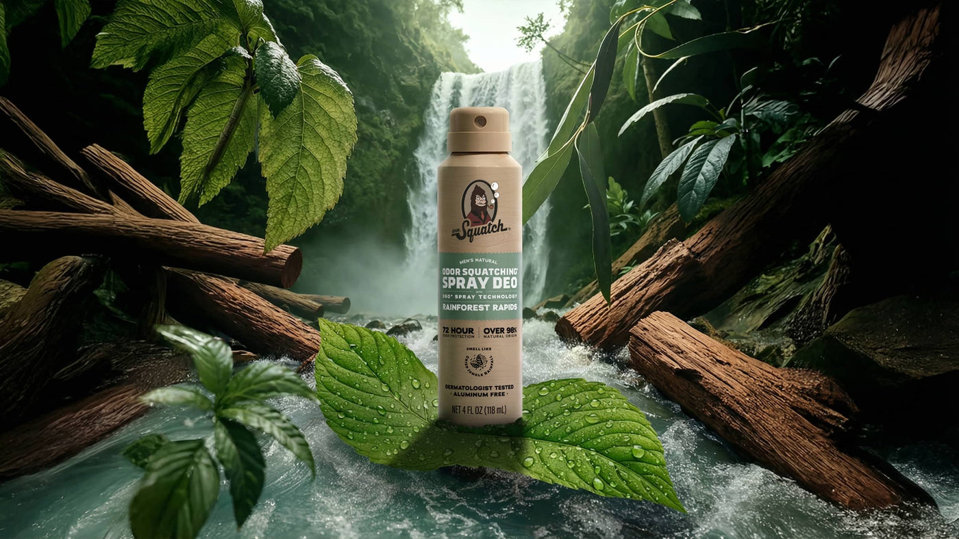 Rainforest Rapids Spray Deodorant - Bright Outdoor Guard