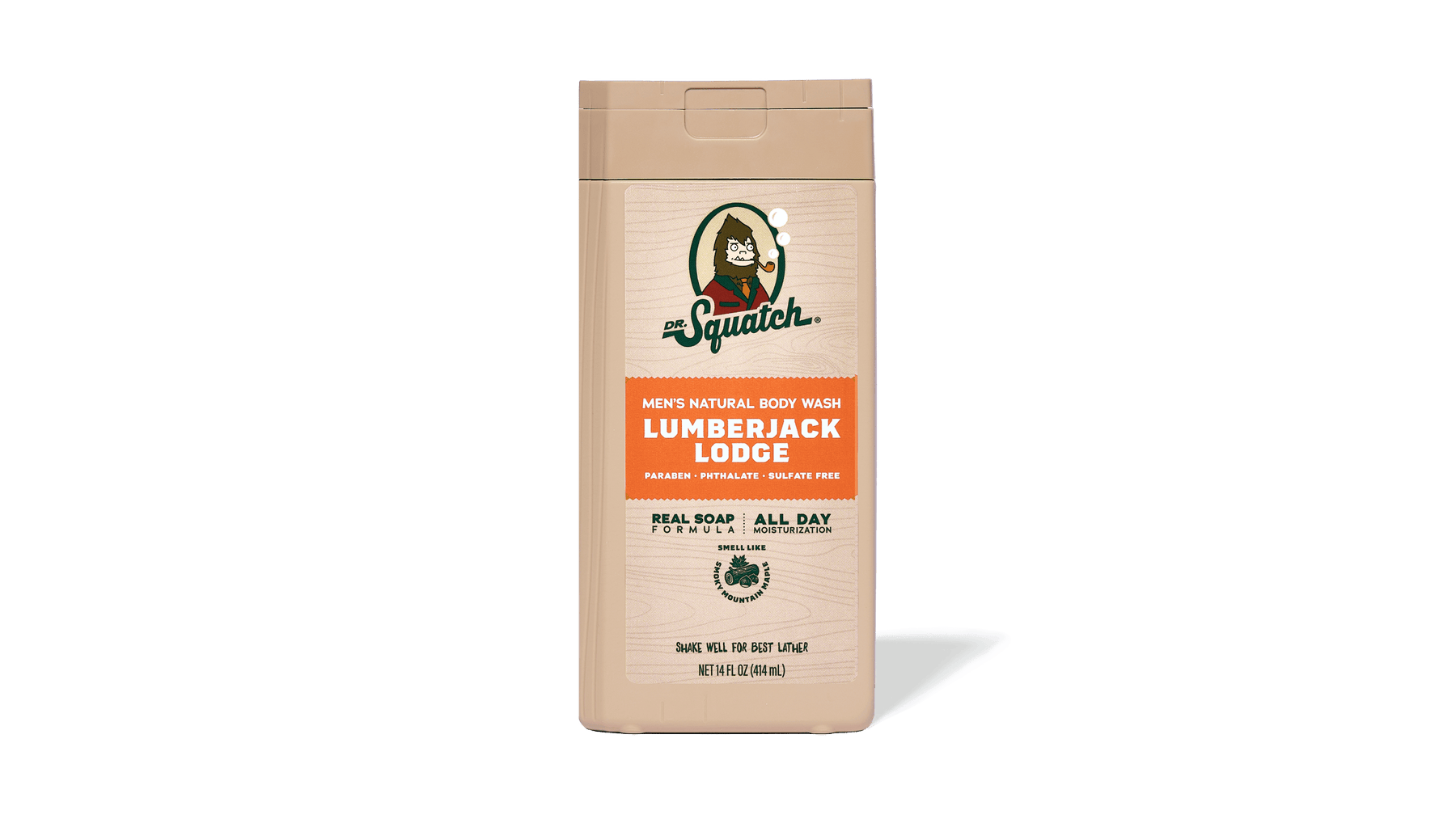 14 oz Lumberjack Lodge Body Wash - Rugged Outdoor Clean