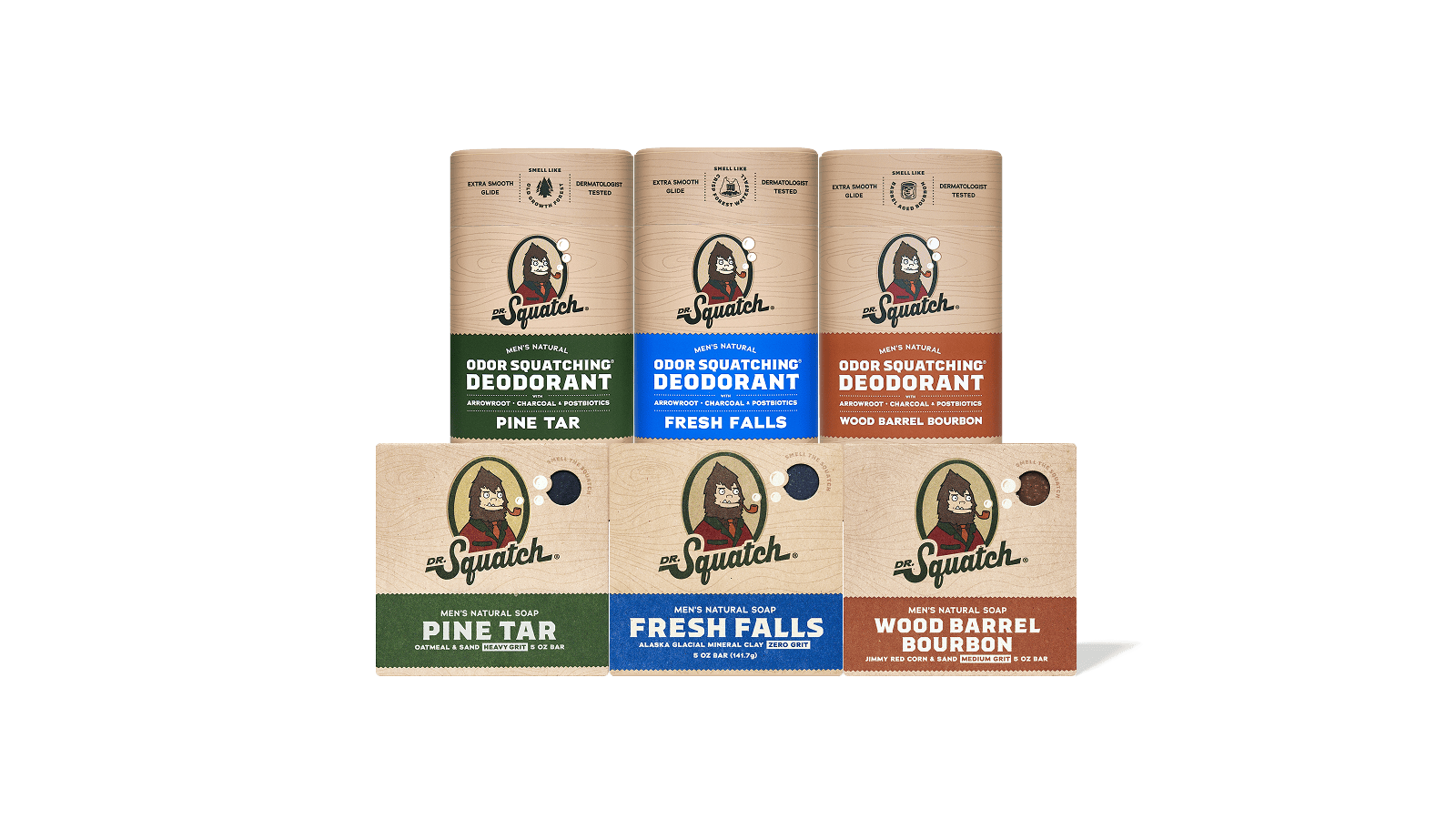 Deodorant & Soap Set - Modern Outdoor Choice