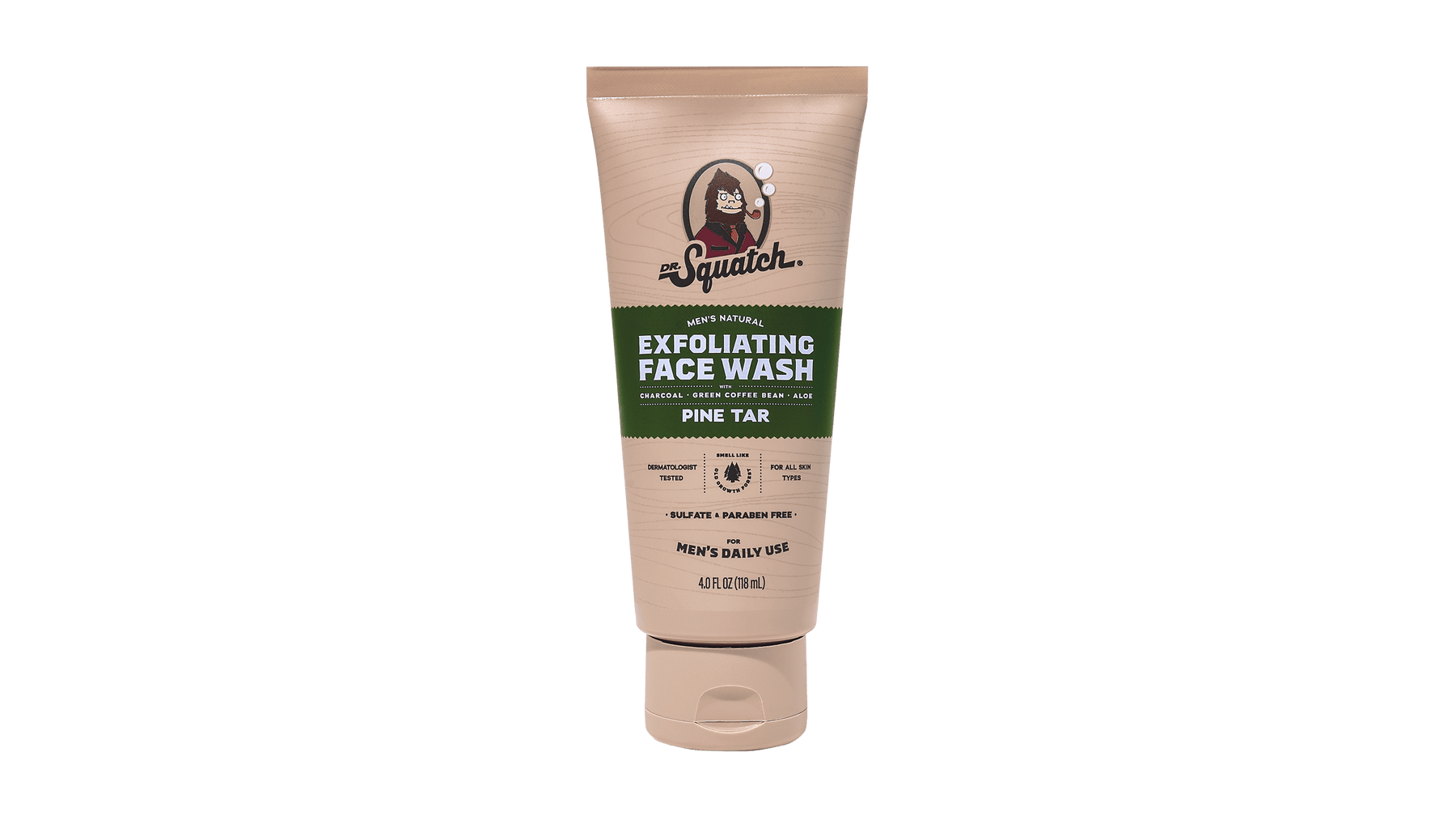 Pine Tar Exfoliating Face Wash - Trail Morning Clean