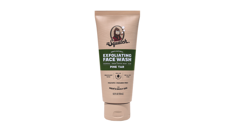 Pine Tar Exfoliating Face Wash - Trail Morning Clean