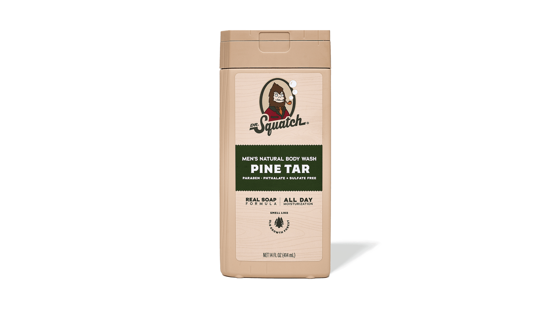 14 oz Pine Tar Body Wash - Rugged Fresh Bar