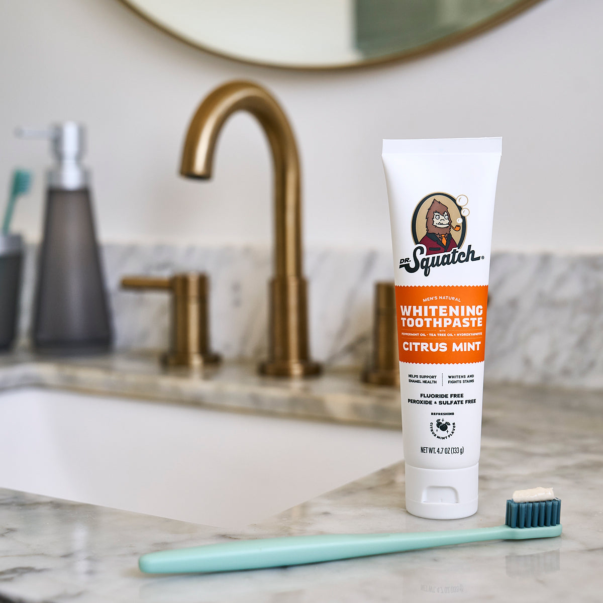 Citrus Mint Whitening Toothpaste - Essential Morning Care