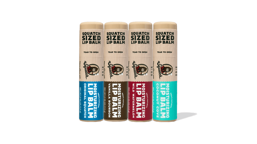 Lip Balm 4-Pack - Lite Pocket