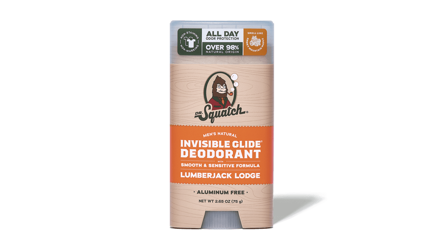 Lumberjack Lodge Invisible Glide Deodorant - Outdoor Clean Fresh
